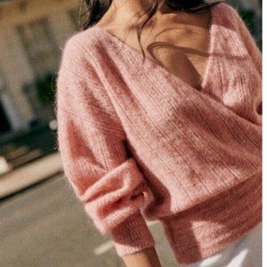 Sezane Cristina jumper Sweater Blush XXS XS